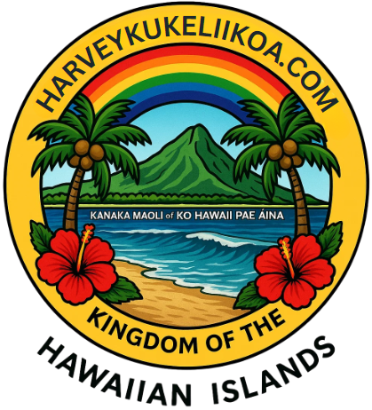 Seal of Kanaka Maoli of Ko Hawaii Pae Aina the Kingdom of the Hawaiian Islands